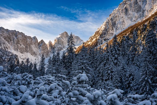 Explore lesser-known ski resorts in the Alps, Italy, a convenient alternative, skiing, landscapes